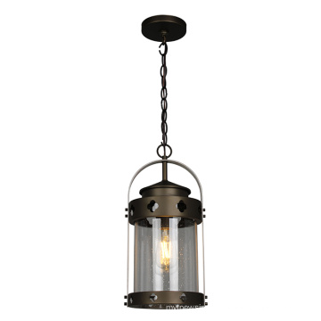 Vintage Steel Outdoor Pendant Lamp